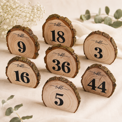 Table Numbers