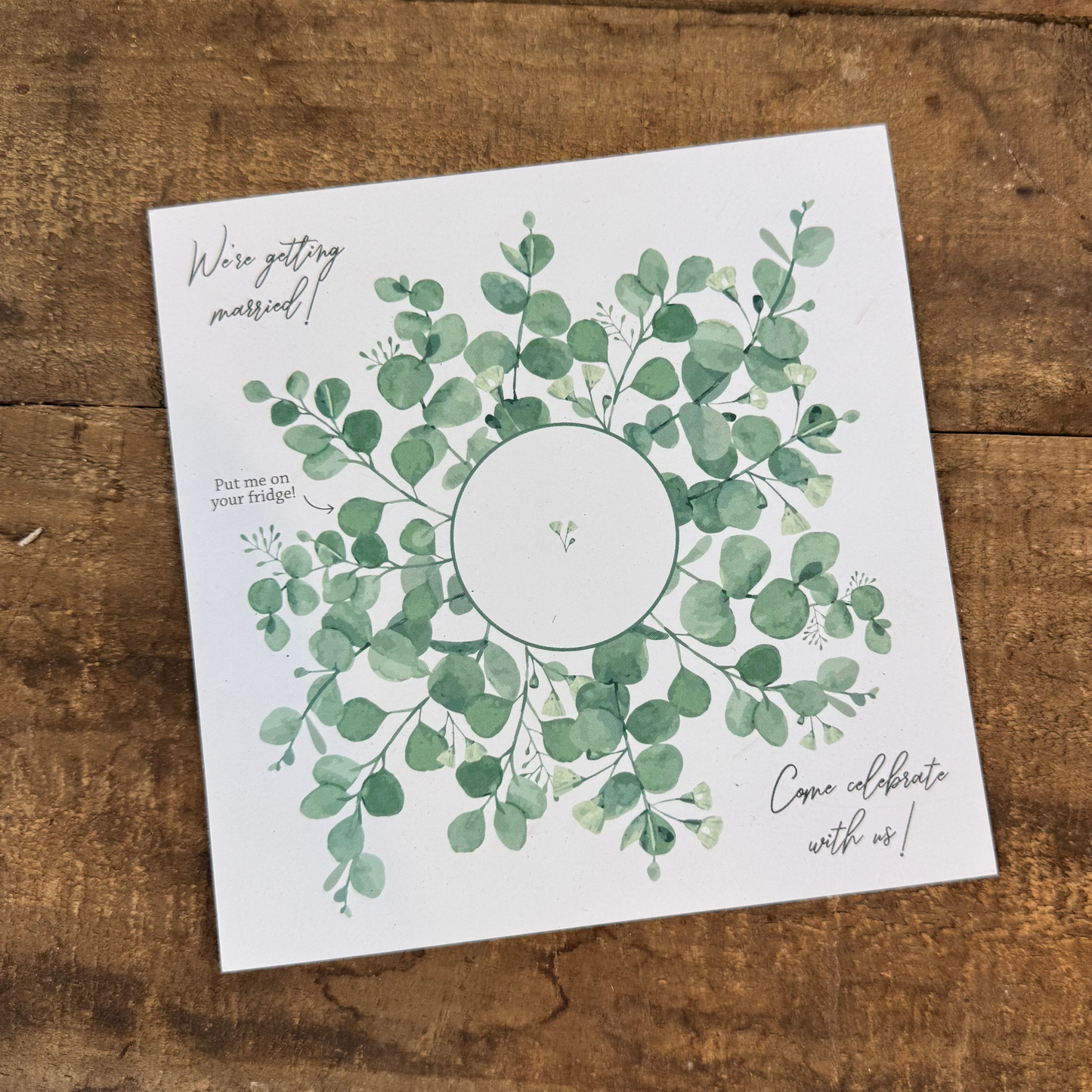 Backing Card