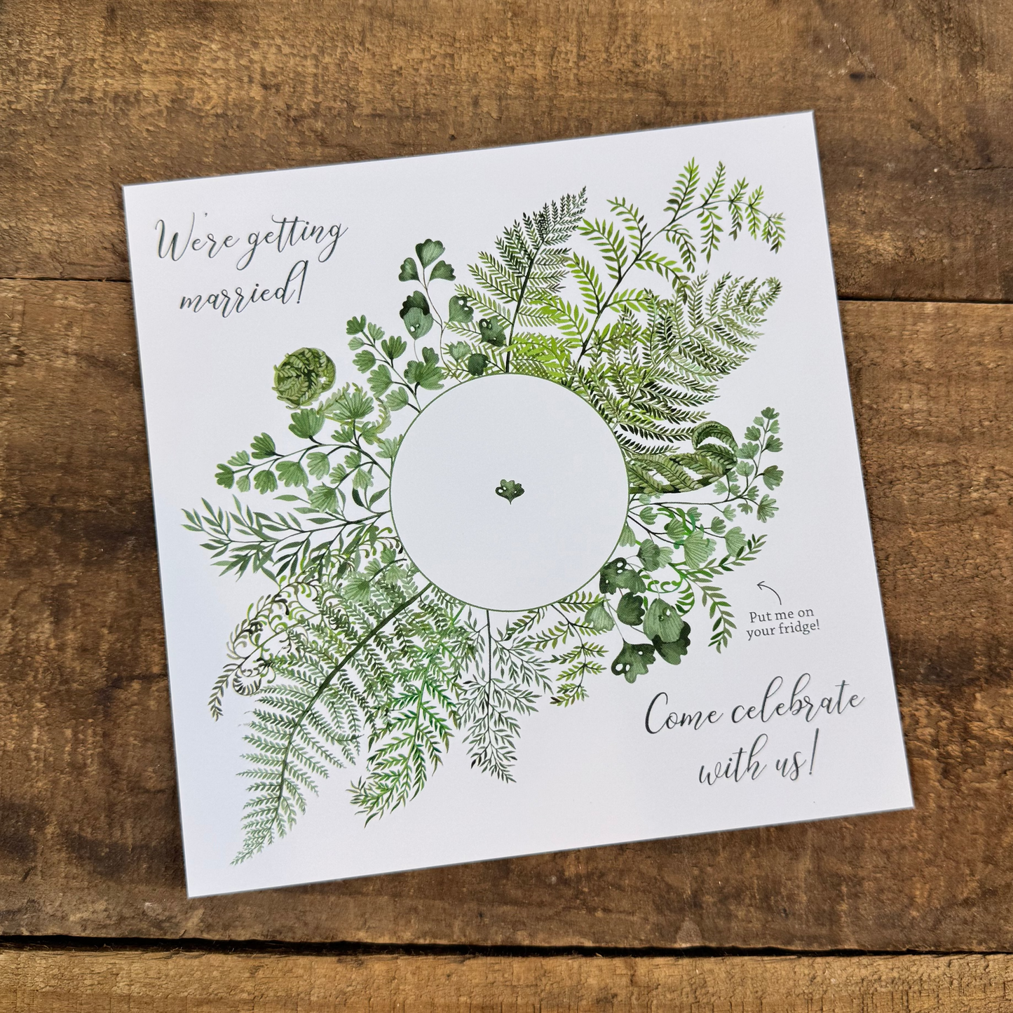 Backing Card