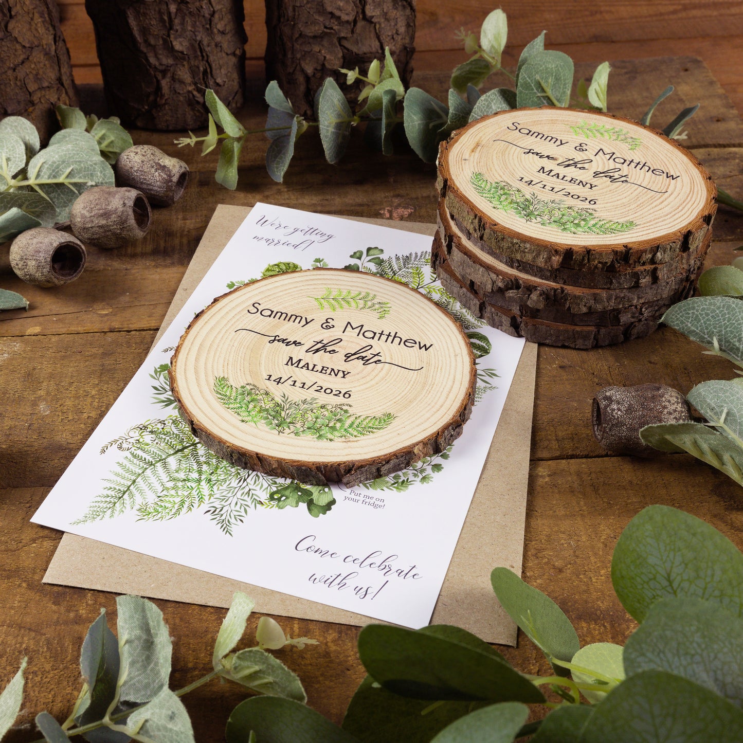 Fern Card Save the Date