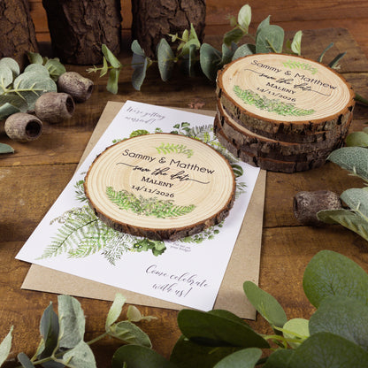 Fern Card Save the Date