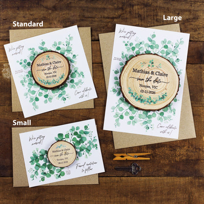 Eucalyptus Card Save the Date