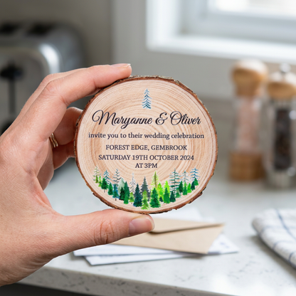 Taiga Wedding Invitation